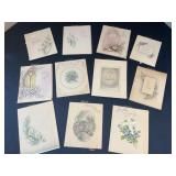 (11) Vintage Sympathy Cards