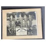 Framed Vintage Group Photo