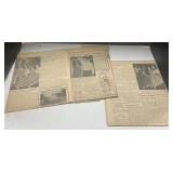 Ephemera Newspapers Folk Dance