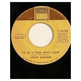 Vintage 45rpm Record - Stevie Wonder Yester-Me