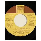Vintage 45rpm Record -Stevie Wonder All Day Sucker