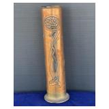 Copper Fireplace Match Holder 'England'