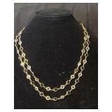 Vintage Beaded Crystal Necklace