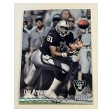 Vintage Football Card - Tim Brown #116