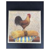 Canadian Country Themed Rooster Plaque