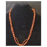 Vintage Beaded Jasper Necklace