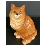 Vintage Signed Royal Doulton Porcelain Cat