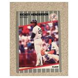 Vintage Baseball Card - Rickey Henderson #254