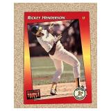 Vintage Baseball Card - Rickey Henderson #63
