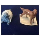Lot of (2) Hagen-Renaker Porcelain Animals (With