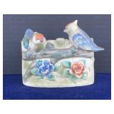 Decorative China Short Vase Occupied Japan