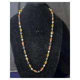 Vintage Colorful Beaded Necklace