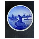 Vintage Langelinie Denmark Porcelain Butter Pat