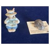 Lot of (2) Hagen-Renaker Porcelain Animals (With