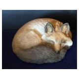 Sleeping Fox Figurine