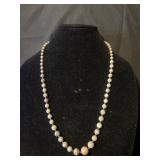 Beautiful Vintage Stone Beaded Necklace