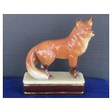 Decorative Fox China Hide Away Box