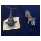 Lot of (2) Hagen-Renaker Porcelain Animals (With