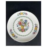 Fancy Floral Spode England Fine Porcelain Plate