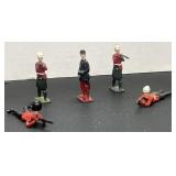 (6) Britains Ltd Metal Die Cast Figurines