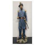A Resin General Ulysses S Grant statue