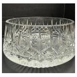 Large Cut Glass Crystal Bowl