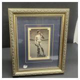 Fancy Gold Framed "David" Statue Art