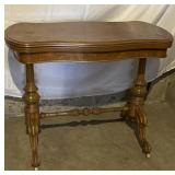 Rare Swivel Top Game Table