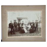 Vintage B&W Photograph W/ Photo of Camera