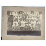 Vintage B&W Photograph 1885 on Card