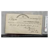 1835 Richard E Purdue Receipt