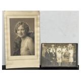 2 Vintage B&W Photographs, 1 Dated 1927