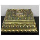Ornate Keepsake Box w/ Picture Frame