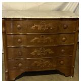 Nice Antique Marble Top Dresser