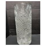 Lead Crystal Large Vase