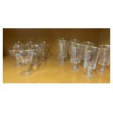 13 Gold Rimmed Lennox Drink Glasses