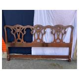 Fancy Carved Chippendale Mahogany Henredon