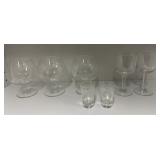 Lot of Crystal Glassware