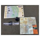 Lot with Vintage Maps