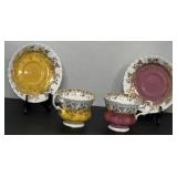 2 Royal Albert Teacups & Saucers England