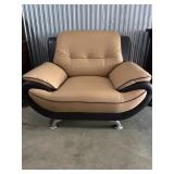 Magnificent Oversized Arm Chair (Leather?)