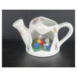 Reutter Porzellan water Can w/Mice  Germany