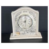 Fancy Decorated Arch-Top Mantle Clock