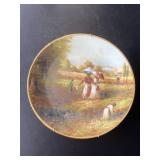 Stoke on Trent Porcelain Plate With Hanger