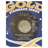 Vintage 45rpm Record in Paper Sleeve -