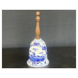 Delft Blue Hand Painted Bell, Holland