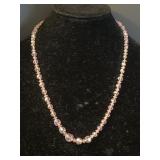 Antique Delicate Beaded Necklace