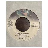 Vintage 45rpm Record - Pointer Sisters "Heï¿½s So