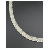 Silver necklace
