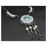 Silver necklace